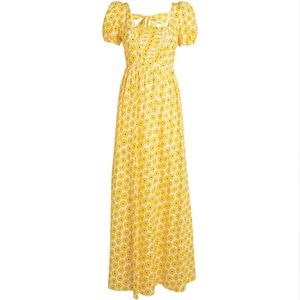 Diane Von Furstenberg Floral Jacquard Dress - Size 4